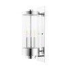 Livex Lighting Hillcrest 3 - Light Wall Light in  Polished Chrome - 2 of 4