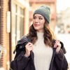 Britt's Knits Satin Lined Beanie Winter Hat for Women Stylish Cold Weather Womens Warm Hat - 2 of 2