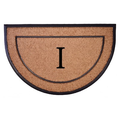 Calloway Mills 106573048I The General Monogram Doormat 30 In. x 48 In. Letter I