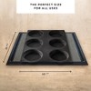 Flexipan Original 6 Individual Round Bread Roll Mold, Non-Stick, Handcrafted in France, Trusted by Chefs, Food Safe Certified - 3 of 4
