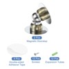 Unique Bargains Stainless Steel Magnetic Door Stops with Self Adhesive and Screw Mount - 3 of 4