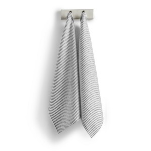 Solino Home Striped Linen Kitchen Towels | Narrow Stripe - 1 of 4