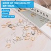 Unique Bargains Metal Bulk Elegant DIY Crafts Jewelry Making Horseshoe Pendant 50 Pcs - 4 of 4