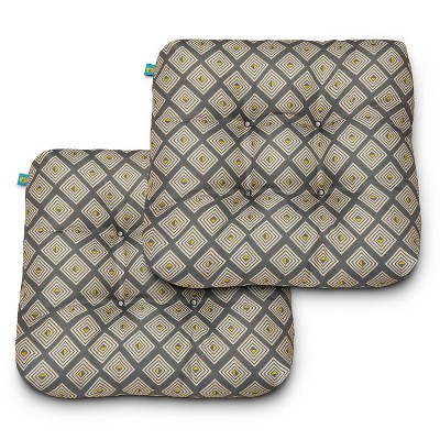 2pk Duck Covers Water-Resistant Indoor/Outdoor Seat Cushions - Classic Accessories