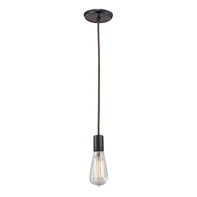 Elk Home Menlow Park 1 - Light Pendant in  Oiled Bronze