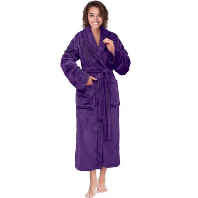 Pavilia Womens Robe Fleece Plush Soft, Fluffy Fuzzy Cozy Warm ...