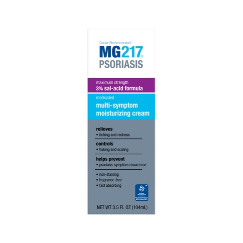 MG217 Psoriasis Multi - Symptom Moisturizing Cream - 3.5oz - image 1 of 4