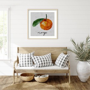 Amanti Art Summertime Citrus I by Regina Moore Framed Wall Art Print - 1 of 4
