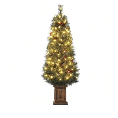 Green 629830091233 Box Christmas Light Tree Decoration Ornaments Boxes for Holiday Decor