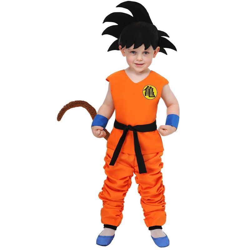 HalloweenCostumes.com Dragon Ball Z Toddler Goku Costume for Boys., 1 of 4