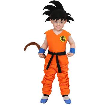 HalloweenCostumes.com Dragon Ball Z Toddler Goku Costume for Boys.