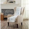 Velvet Plush Fleece Holiday Printed Warm and Cozy Throw Blanket - Great Bay Home - 4 of 4