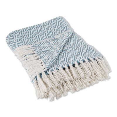 50"x60" Double Diamond Throw Blanket - Design Imports