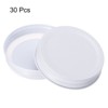 Unique Bargains Leak Proof Regular Mouth Tin Plate Mason Jar Lids 30 Pcs - 3 of 4
