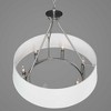 Progress Lighting Cherish 6-Light Chandelier, Brushed Nickel, Summer Linen Shade - 3 of 4