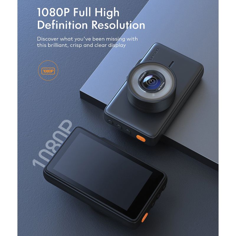 Apeman® C450 Dash Cam with 170° Field of View and 1080p Full HD, 5 of 13