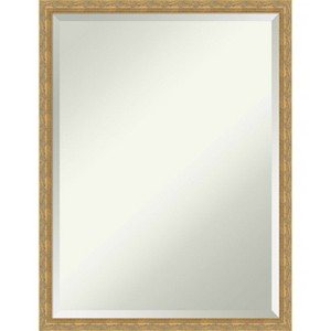 Mila Beveled Wood Framed Bathroom Vanity Wall Mirror - 1 of 4