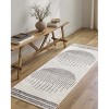 Hauteloom Apichu Charcoal Washable Area Rug - 4 of 4