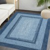 Modern Print Rug Washable Rugs for Living Room Soft Bedroom Rug Geometric Large Area Rug Non Slip Throw Rugs Stain Resistant Carpet - 2 of 4