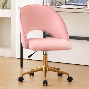 LOVMOR Upholstered Home Office Chair - 1 of 4
