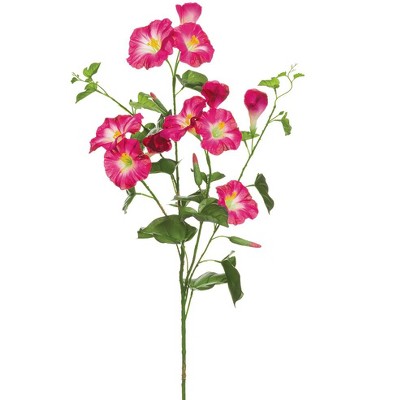 Allstate Floral 31" Pink Morning Glory Beauty Artificial Spray
