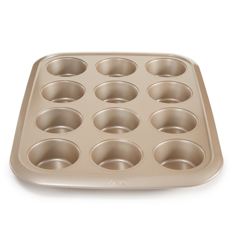 BergHOFF Balance Non-stick Carbon Steel 12-cup Muffin Pan 3.25", 3 of 9