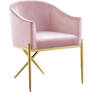 Meridian Furniture,Xavier Velvet Dining Chair - 1 of 4
