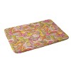 Deny Designs Jacqueline Maldonado Butterflies A Go Go Heavy Memory Foam Bath Rug : Microfiber, Machine Washable, Non-Slip Backing - 2 of 3