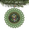 KURT S. ADLER INC 4.0 Inch United States Army Ornament Military Service Honor Tree Ornaments - 3 of 3