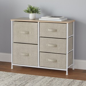 BrylaneHome 5-Drawer Eve Storage Dresser - 1 of 1