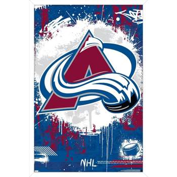 Nhl Colorado Avalanche Distressed Logo Cutout Sign : Target