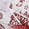 Christmas Duvet Cover, Holiday Printed Duvet Cover Set Soft and Breathable Christmas Decorations Bedding Set - 3 of 4