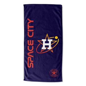 MLB Houston Astros City Connect Beach Towel 30x60 Inches - 1 of 2