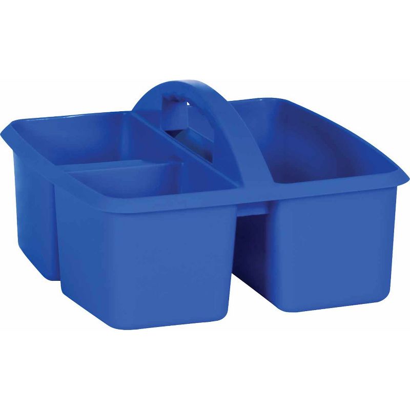 Teacher Created Resources® Blue Plastic Storage Caddy, Pack of 6, 2 of 6