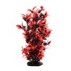 Unique Bargains Plastic Plant Aquarium Terrarium Decor 15.3" Red - 2 of 4