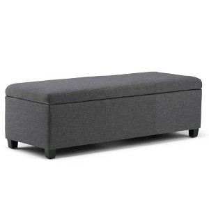 48" Franklin Storage Ottoman Bench - WyndenHall - 1 of 4
