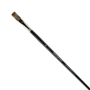 Creative Mark Hamburg Premiere Professional Oil Painting Brushes - Flat Oil Paint Brush - Handmade in Germany, Natural & Synthetic Hair Blend, Long - 1 of 4