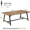 Tribesigns 70.87-inch Rectangular Dining Table - 3 of 4