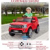 Licensed Land Rover Ride on Car, 12V 4.5MPH Ride on Toys for Toddler 3-8, Kids Electric Car with Parent Remote Control, Music Player, MP3, LED Lights - 3 of 4