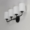 Maxim Lighting Bristol 4 - Light Vanity in  Black - 3 of 4