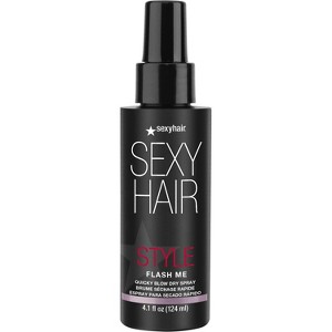 SEXY HAIR Style Flash Me Quicky Blow Dry Spray (4.1 oz) Quick Hair Drying & Heat Protection | Sexyhair Flashme Hairspray - 1 of 3