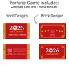 Big Dot of Happiness 2026 Year of the Horse - Lunar New Year Game Scratch Off Fortune Cards - 22 Count - 4 of 4
