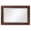 Howard Elliott George Wood Framed Wall Mirror - 3 of 4