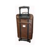 Amerileather 26-Inch Expandable Suitcase with Wheels – Elegant Upright Travel Case in Durable Top Grain Leather - 2 of 4
