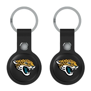 Keyscaper NFL AFC Teams Insignia Black Airtag Holder 2-Pack - 1 of 4
