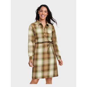 green party dress near me Magic Maker Maxi Dress in Grunge Girl Green Plaid + Cherries 2XL/3XL main image 0