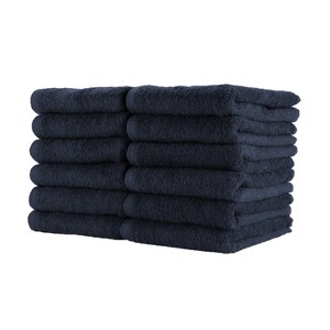 Arkwright Bleach Safe Jr. Salon Towels (12 Pack), 100% Ring Spun Cotton, 16x27 - 1 of 4