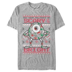 Men's Monsters Inc Mike Wazowski Holidays T-Shirt - 1 of 4