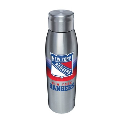 NHL New York Rangers 17oz Retro Stripe Stainless Water Bottle