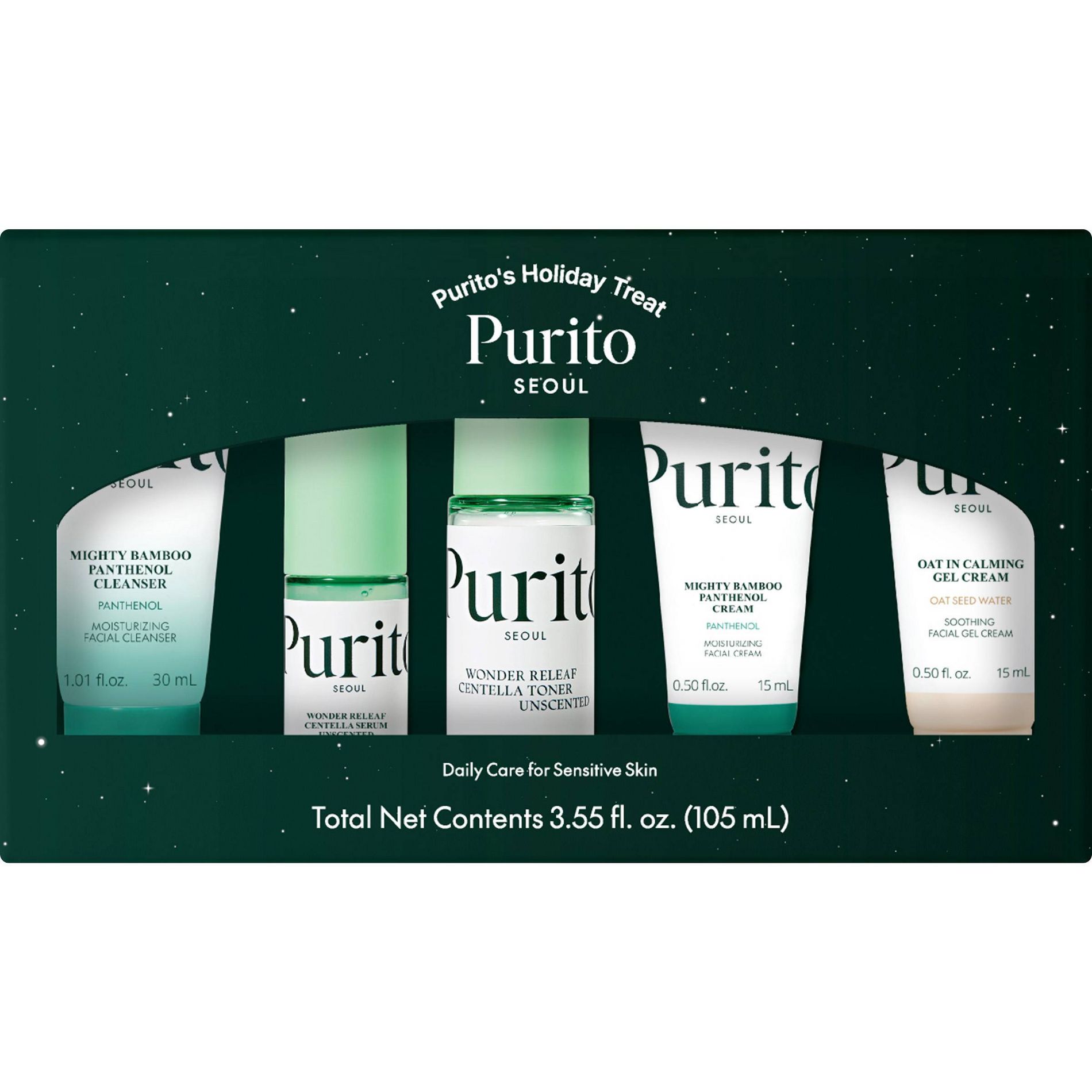 Purito Holiday Treat Skincare Set - 5pc - Beauty Studio